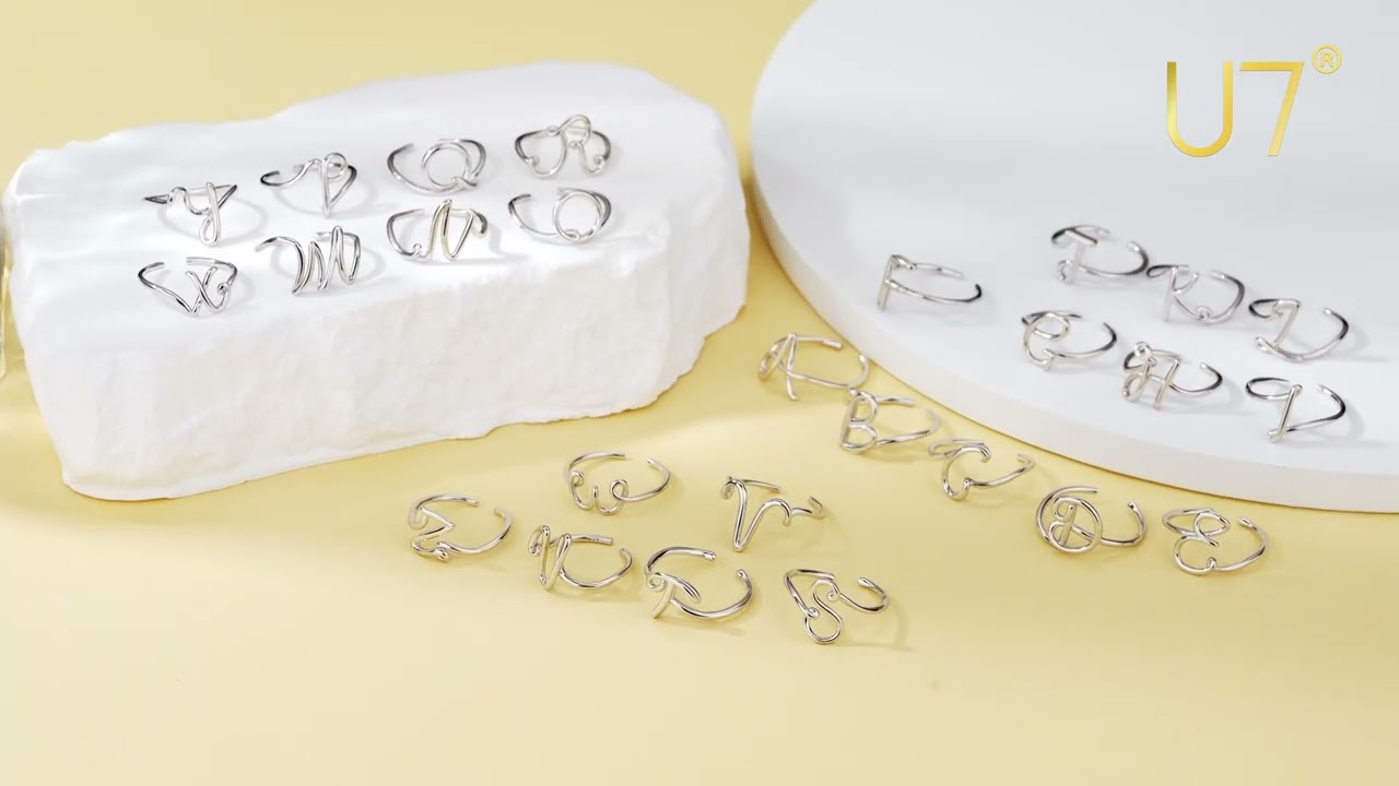 A to Z, and unique. 💓 | Initial Ring