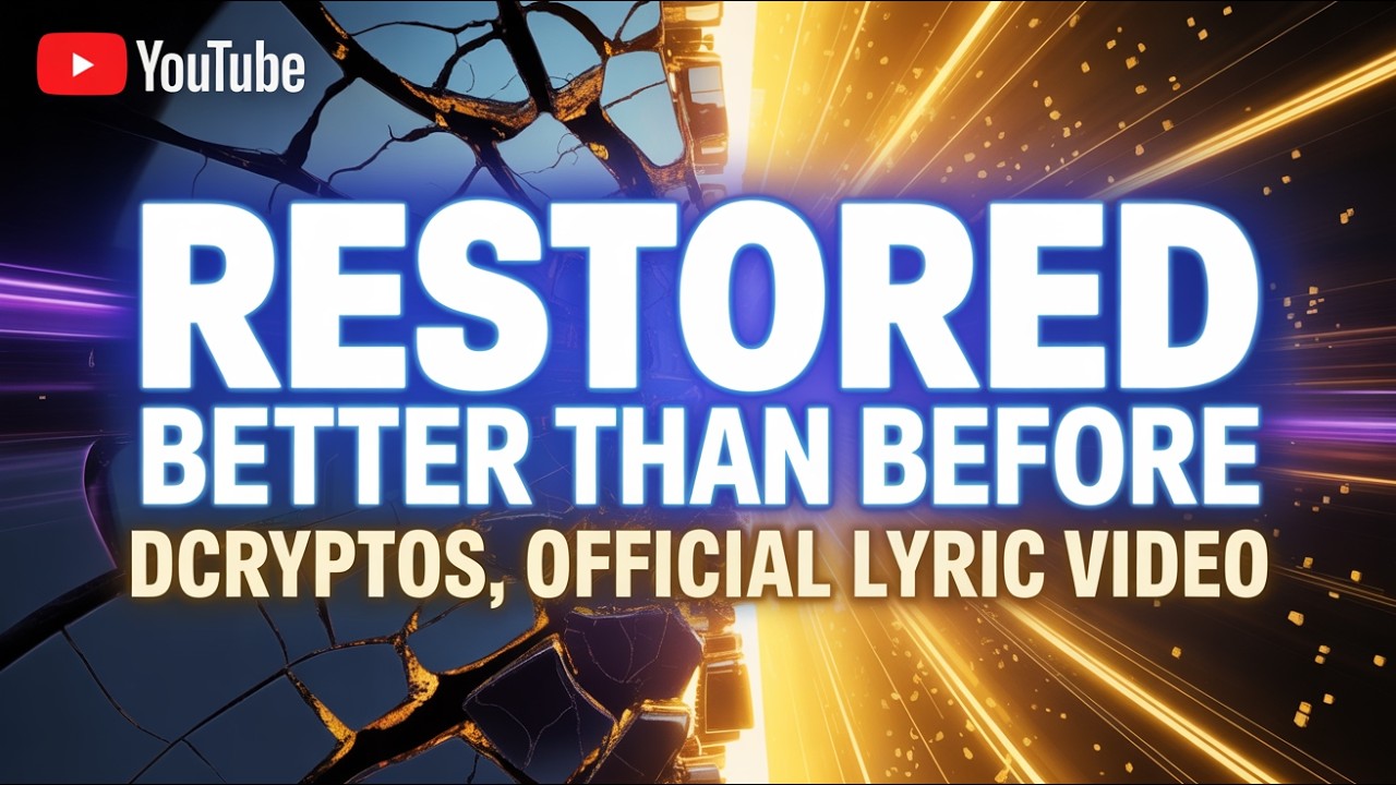 DcrypTos - Restored Better Than Before (Official Lyric Video) #DcrypTos #LyricVideo #Restored #God