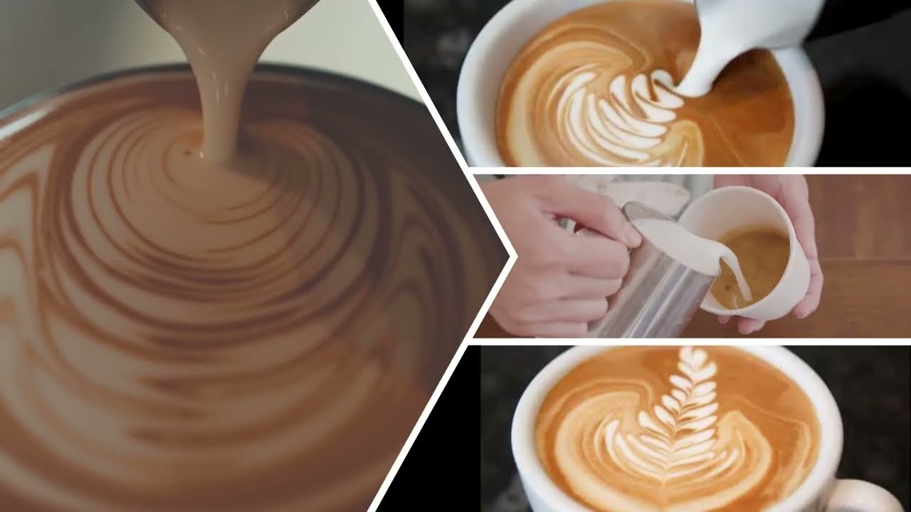Latte art - Umetnost risanja na kavo
