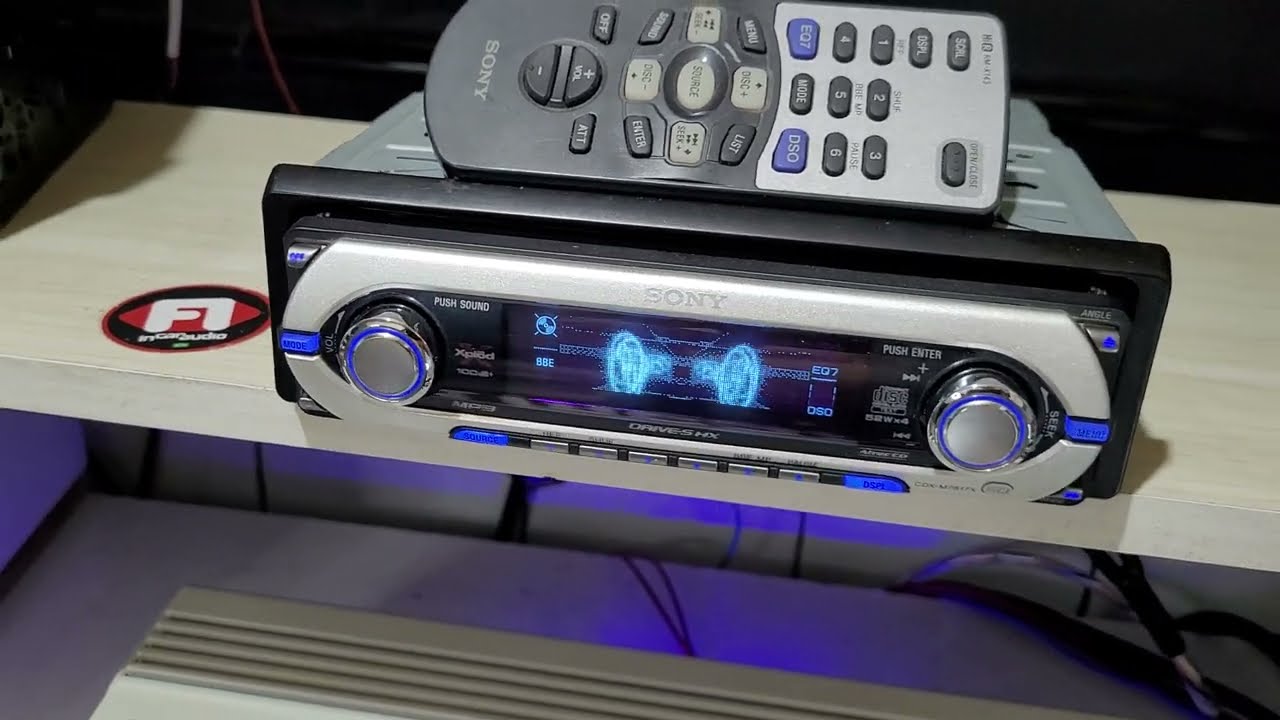 Sony CDX-M817X + JBL GTS600
