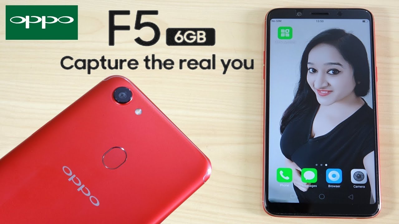 Oppo F5 6GB RAM Unboxing & Overview- In Hindi