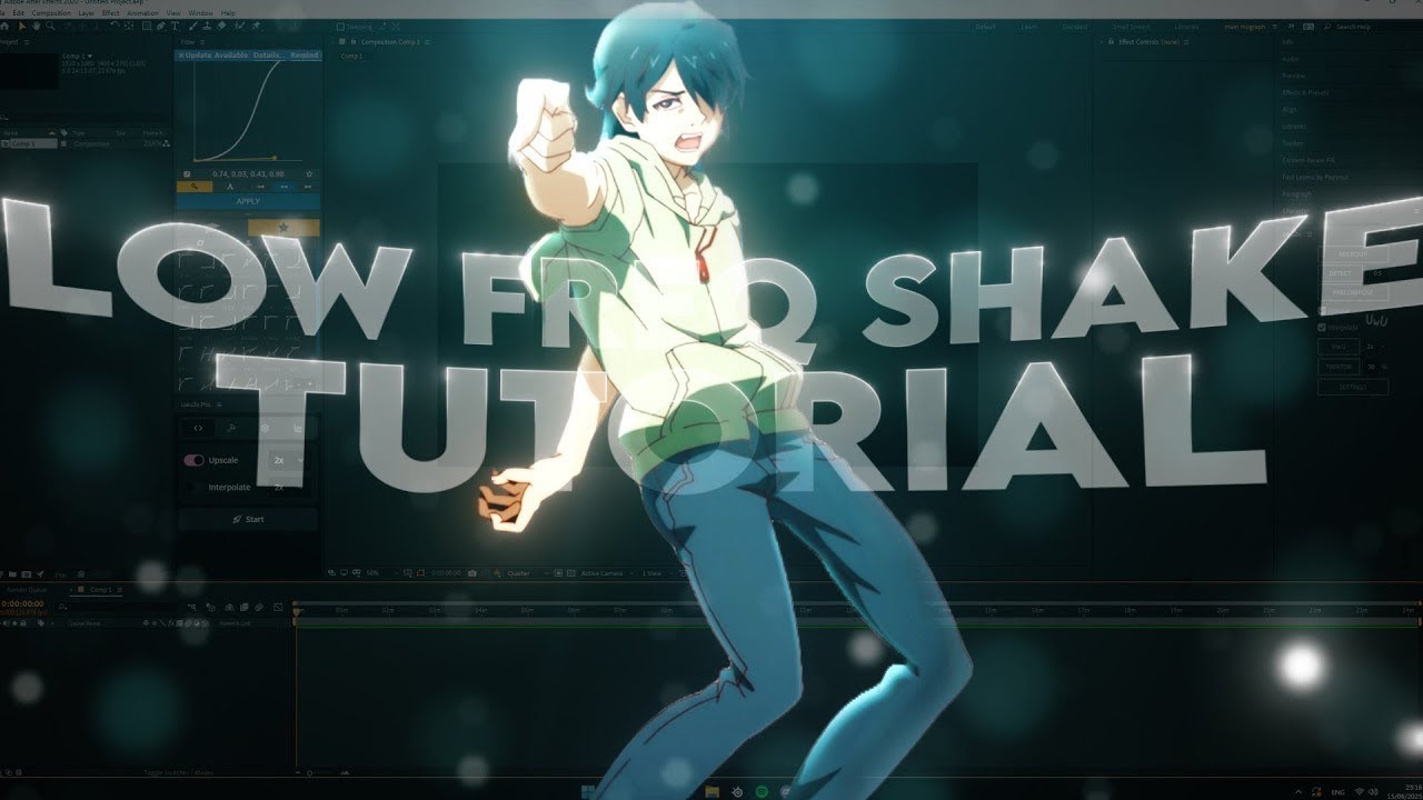 LOW FREQUENCY SHAKE TUTORIAL | AFTER EFFECTS