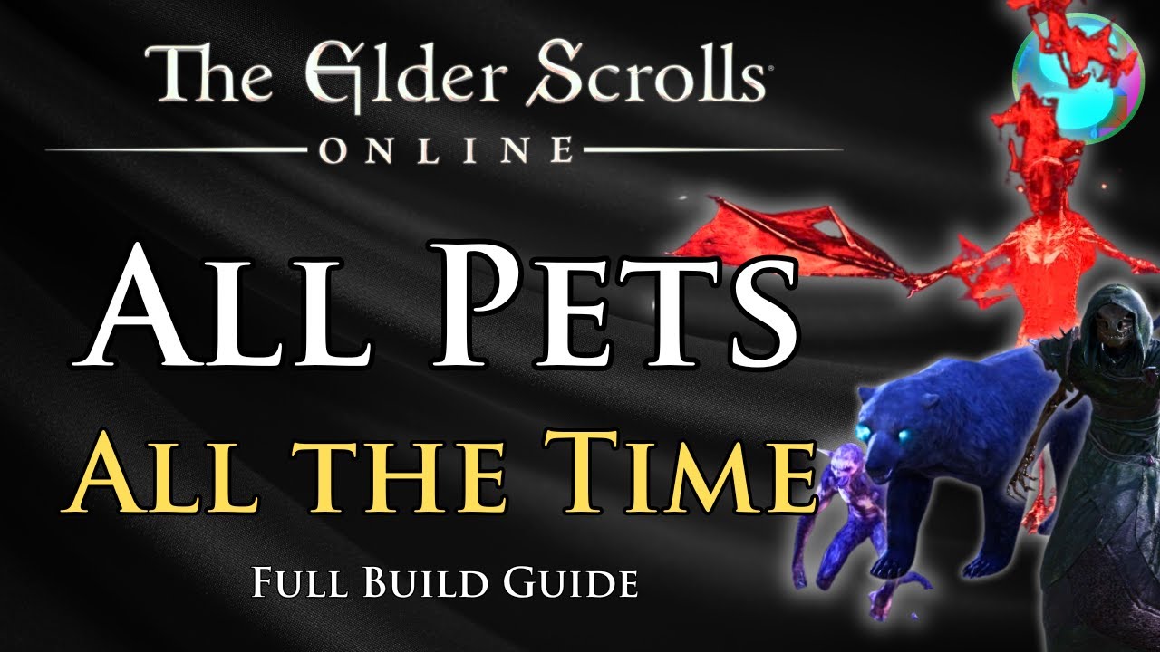 100% Pet Build for The Elder Scrolls Online (Subclassing)