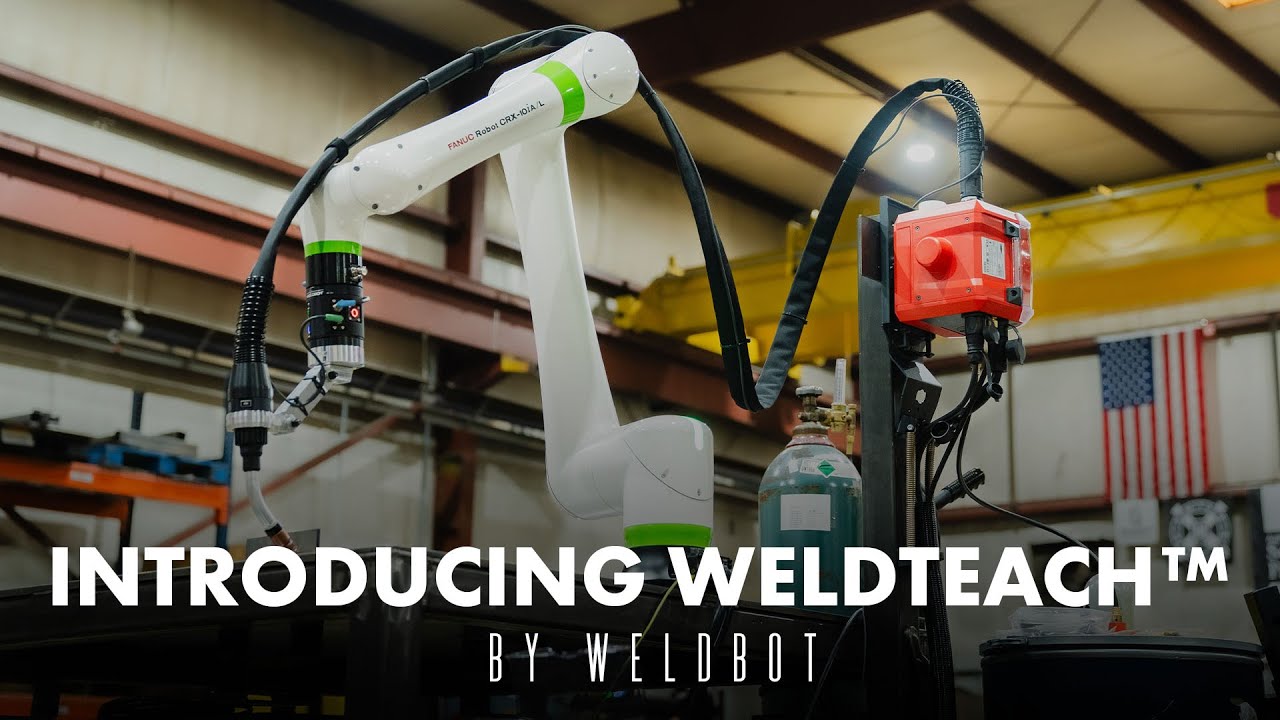 WeldTeach™ by WeldBot. Now CoBot Programming Is Even Easier! (4K)