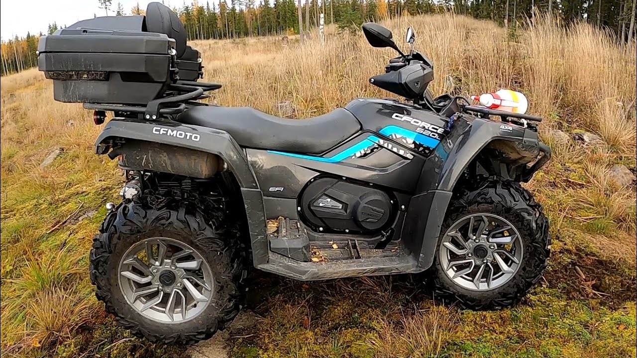 Ajellaan mönkkärireitit ympäri. Cfmoto Cforce 520L