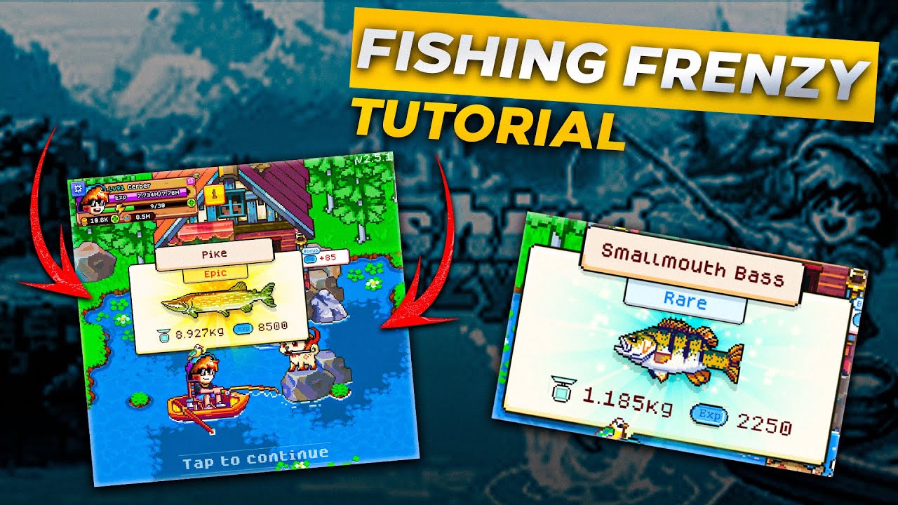 Fishing Frenzy Tutorial | Free Play To Earn Airdrop Game!
