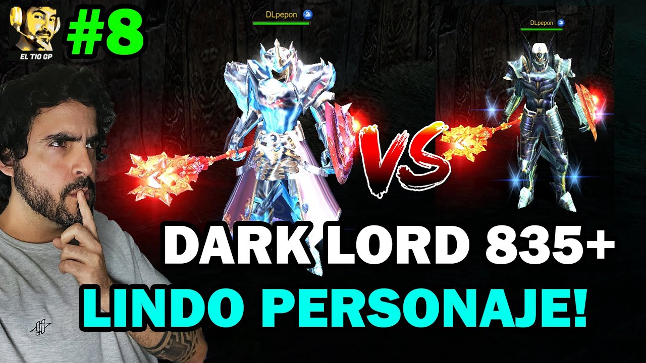 DARK LORD lvl839+ AGNIS VS BLOOD RINDE BASTANTE BIEN!#8😱🔥l Mu online S19.2.2