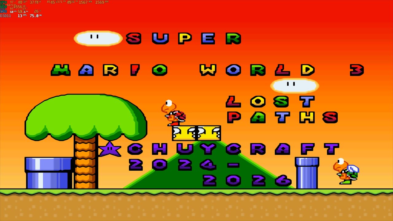 Super Mario World 3 LANÇAMENTO 2026! para Super Nintendo / emu.