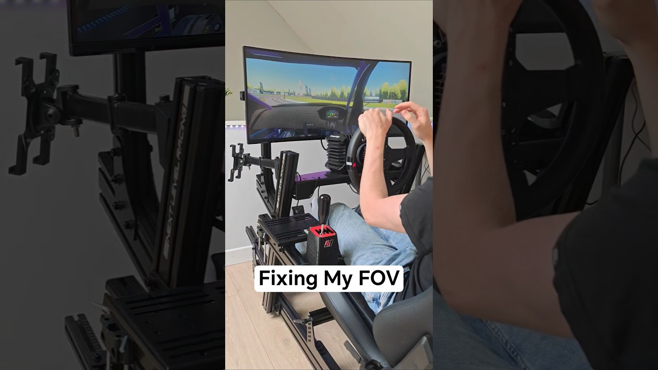 Fixing My Sim Racing FOV 👀