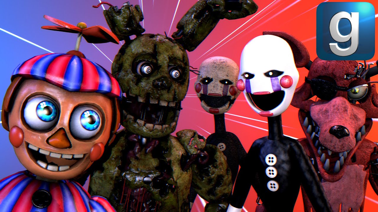 Gmod FNAF | Pill Pack Hide & Seek! [Part 21]