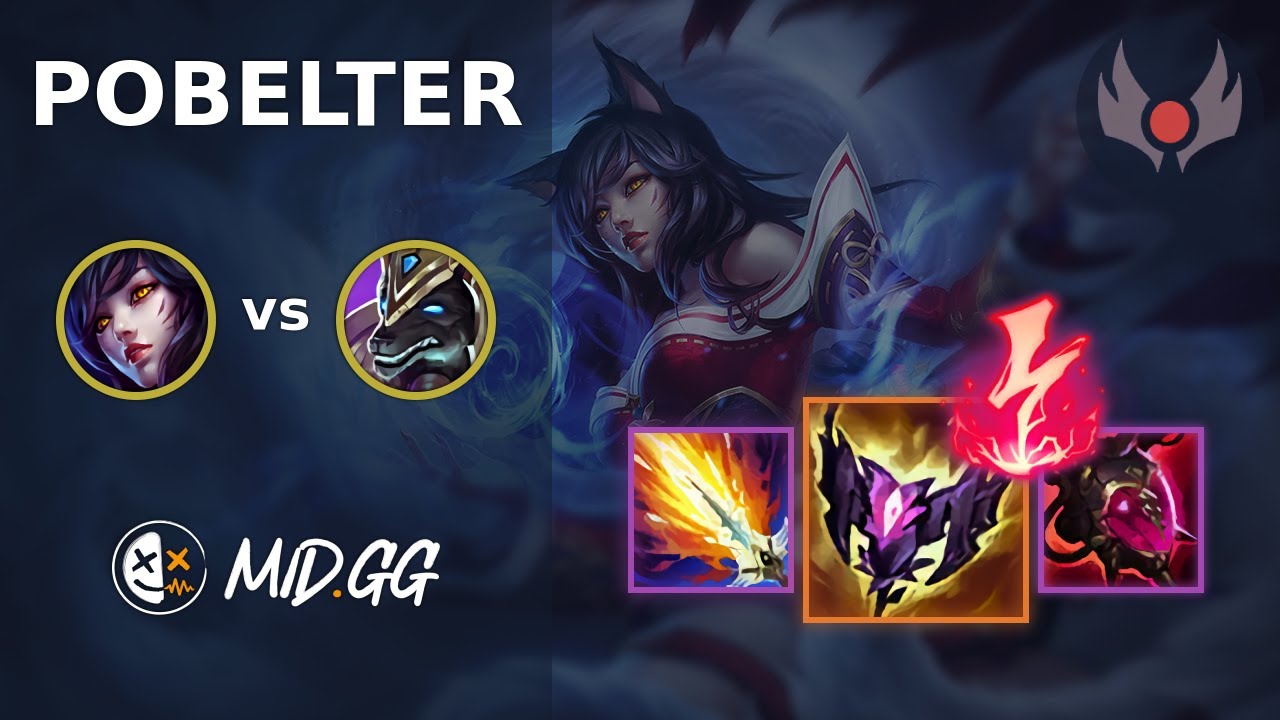MID.GG: [ Pobelter ] Ahri MID vs Nasus | NA GRANDMASTER | LOL Season 2026