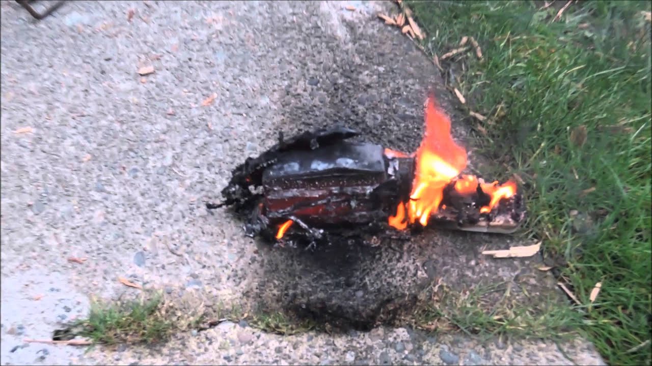 LiPo Failure and Fire #drone #safety #training