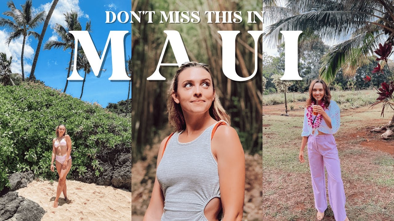 MAUI TRAVEL VLOG - What Not To Miss In Maui, Hawaii