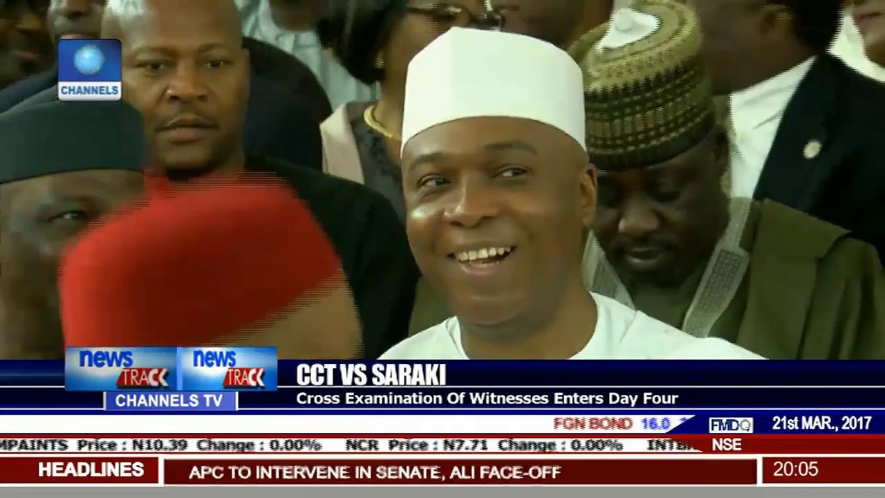 CCT Vs Saraki: Cross Examination Of Witness Enters Day Four