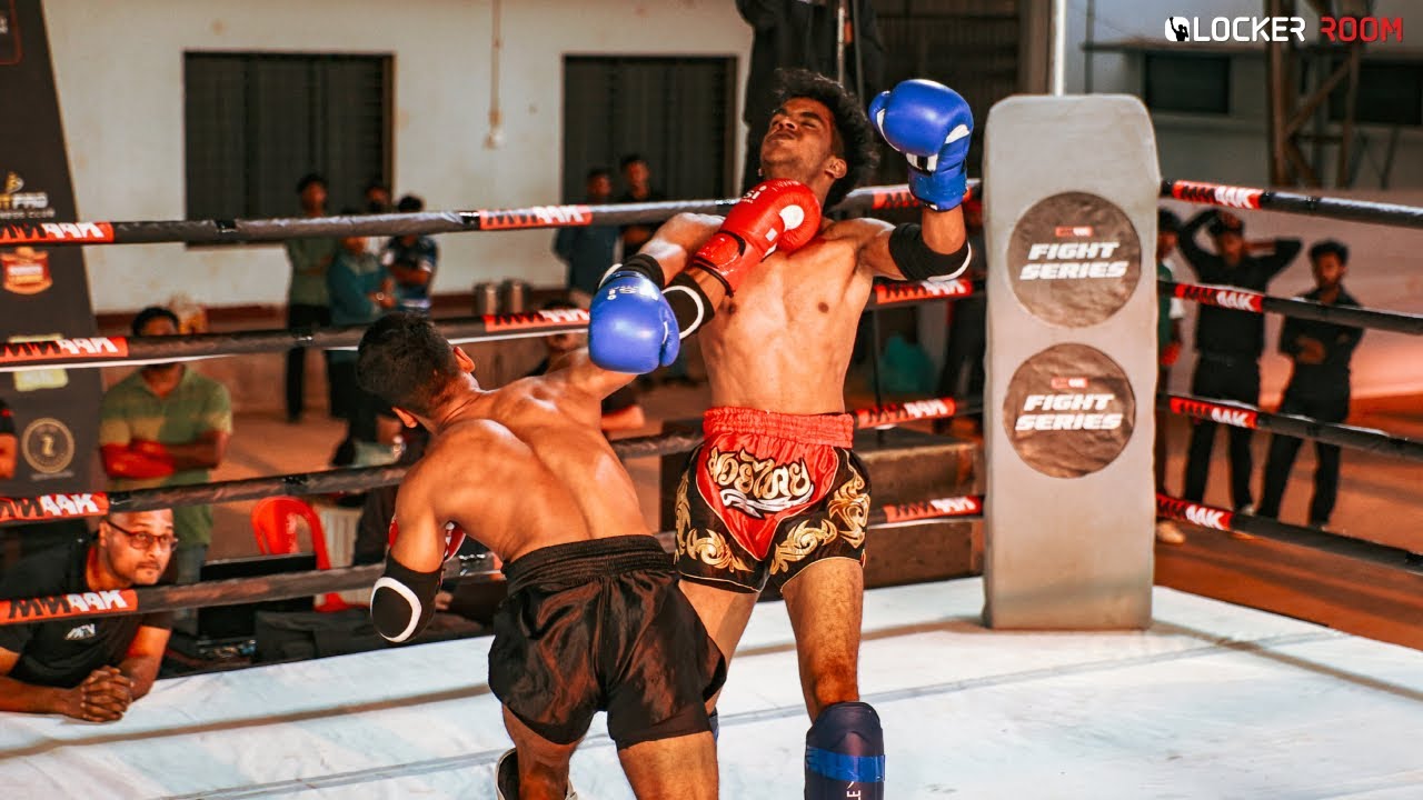Tanveer (Red) vs Harikrishnan (Blue) | MMAAK Muay Thai Challenge | Muay Thai Fights | Kerala