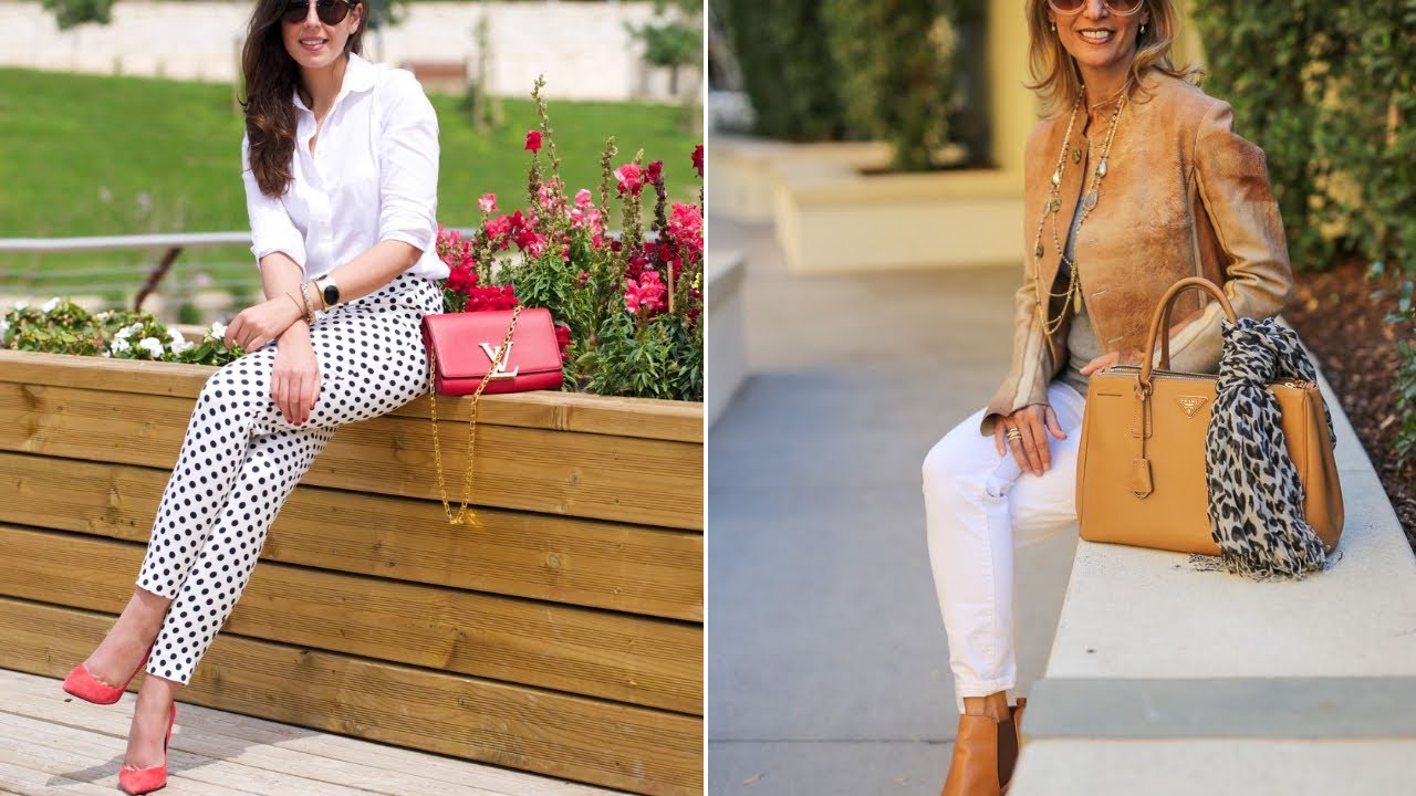 VESTIR ELEGANTE  CON CLASE Y ESTILO CON ROPA SENCILLA CLASICA Y ATEMPORAL / COMBINACIONES DE ROPA