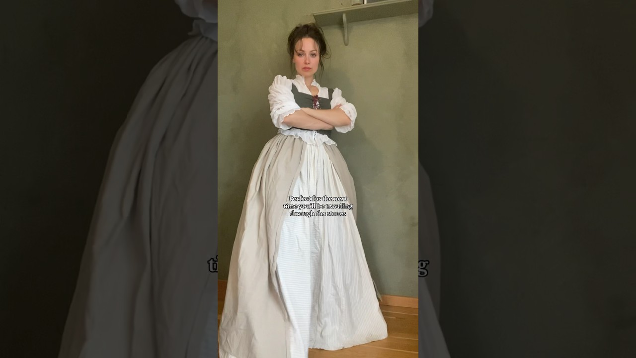 Why didn&rsquo;t I cut out 1 long rectangle instead 🤦🏻&zwj;♀️ #sewinghacks #outlander #diycosplay #fantasy