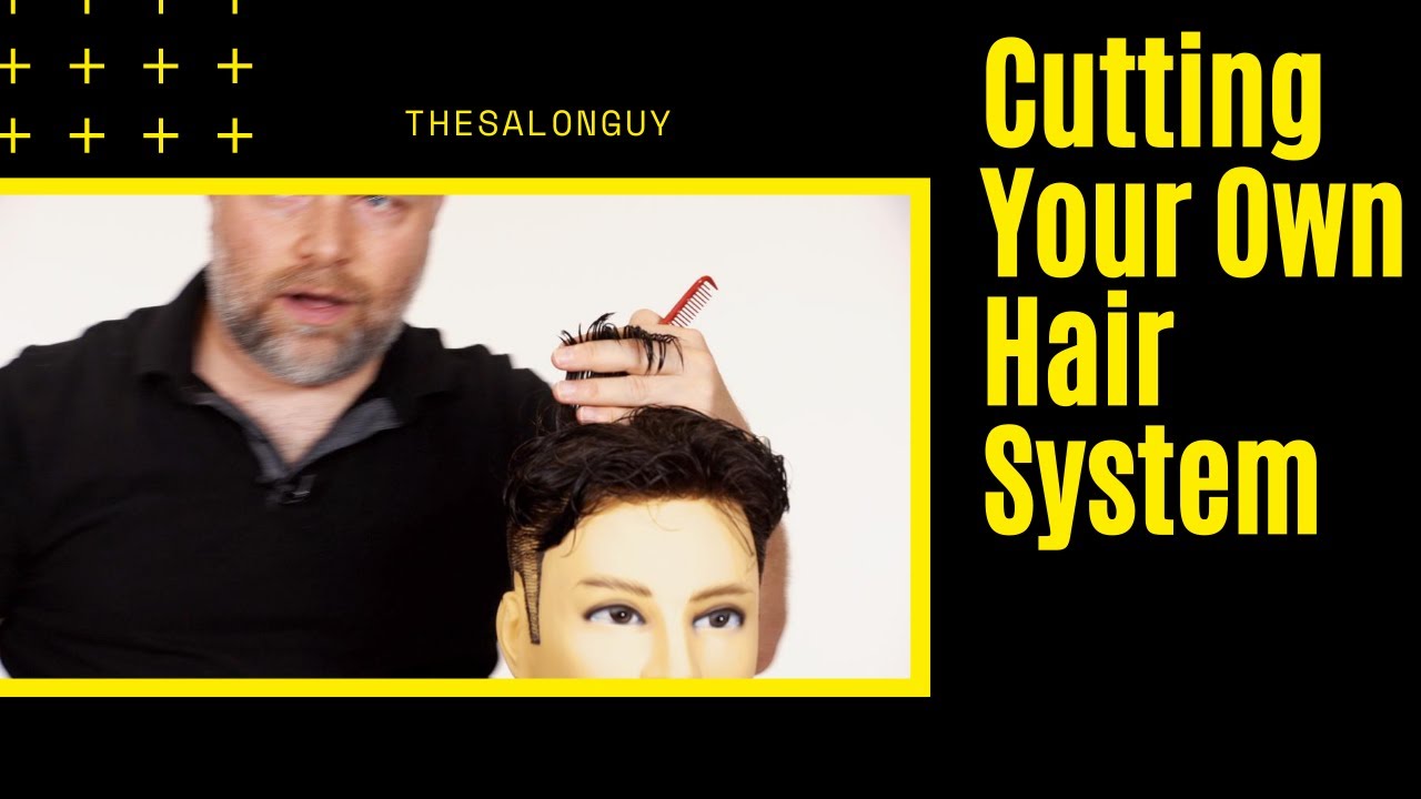 How to Cut your Own Hair with a Lavivid Hair System - TheSalonGuy