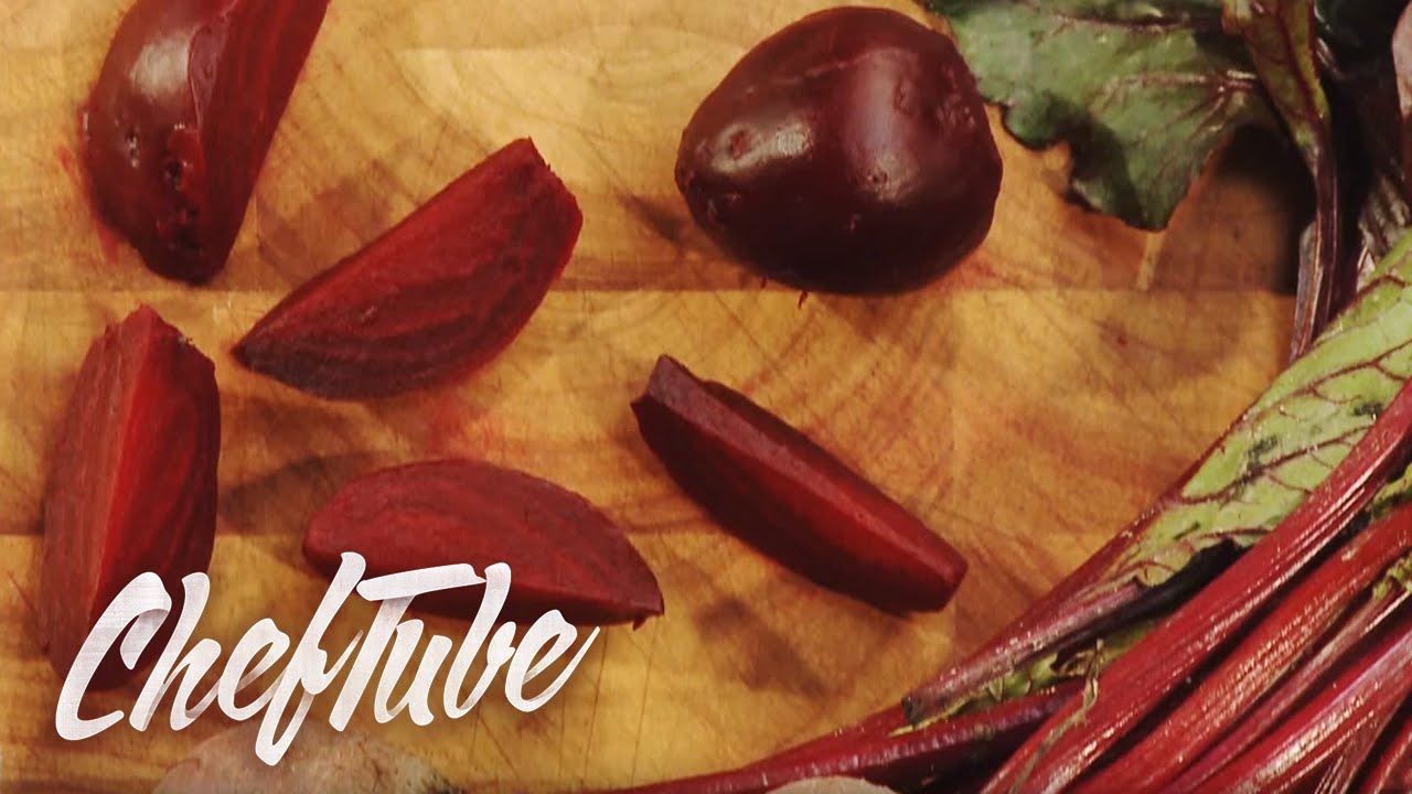 Préparation d'une betterave rouge