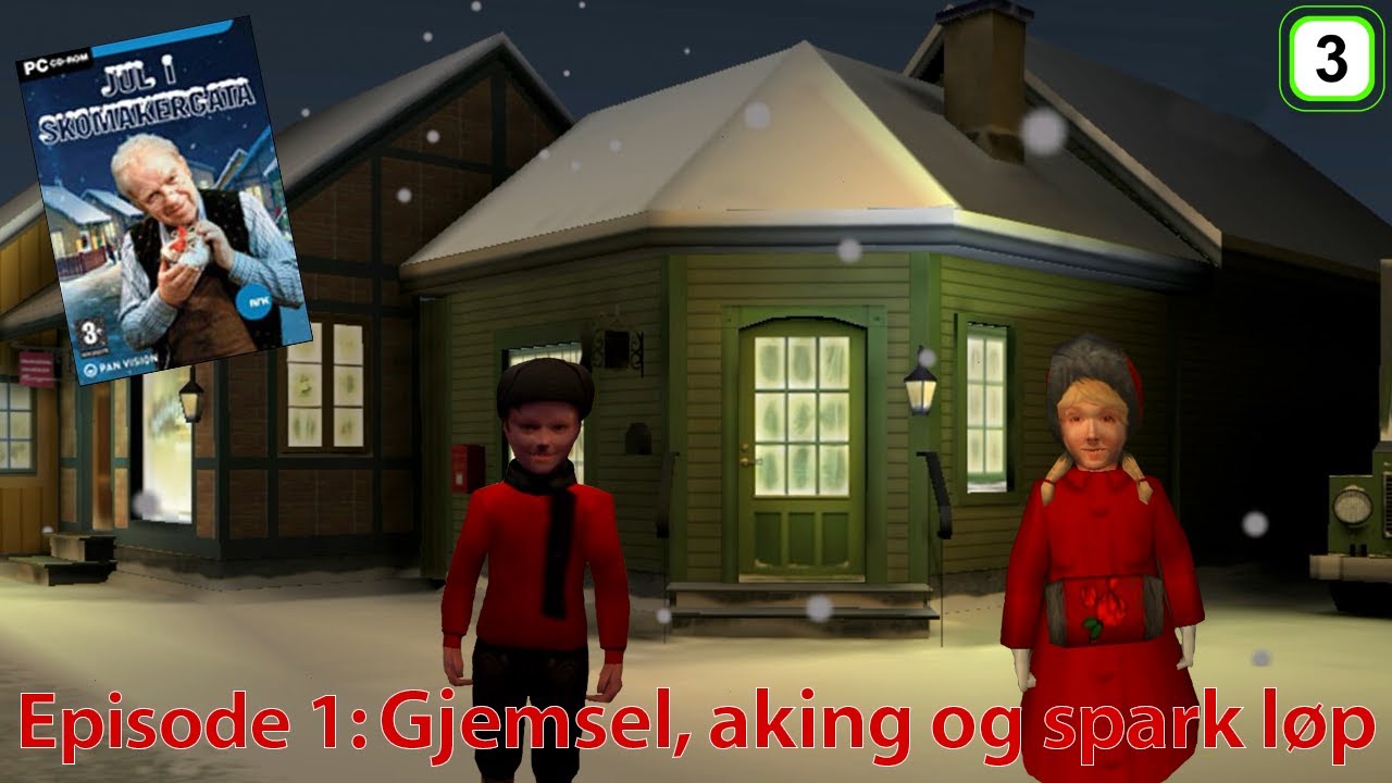 GJEMSEL, AKING OG SPARK RACE - Jul i Skomakergata Episode 1 | YouTube julekalender 2021