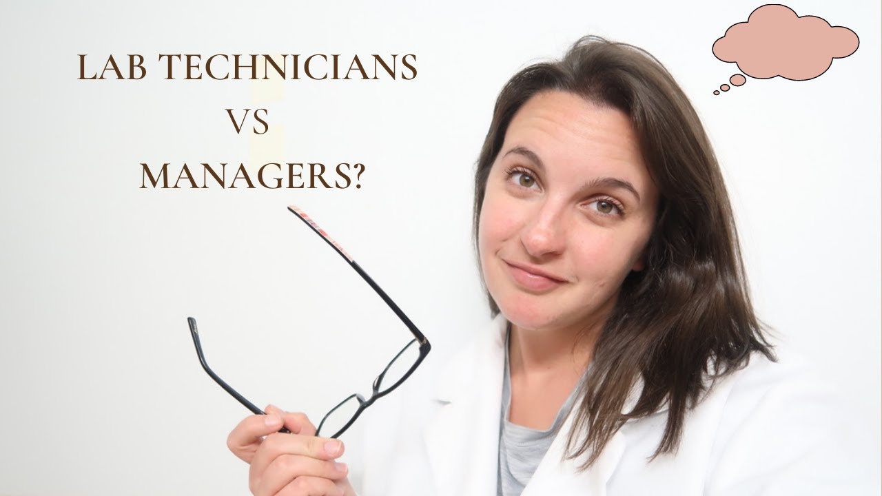 Lab Technicians vs. Managers | working in a lab | my job as a lab manager 🧫 🧪