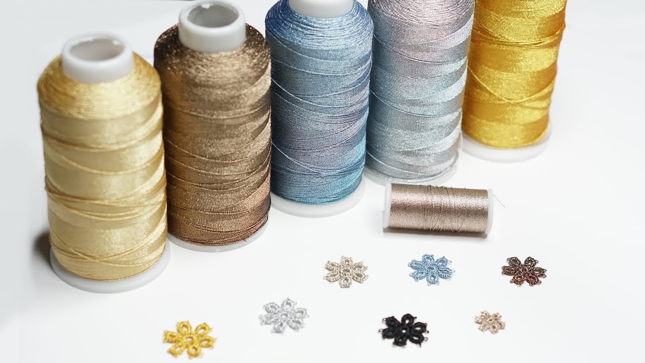 Фриволите иглой. Нитки: Санбест, Лизбет, DMC / Needle tatting thread: Sanbest, Lizbeth, DMC