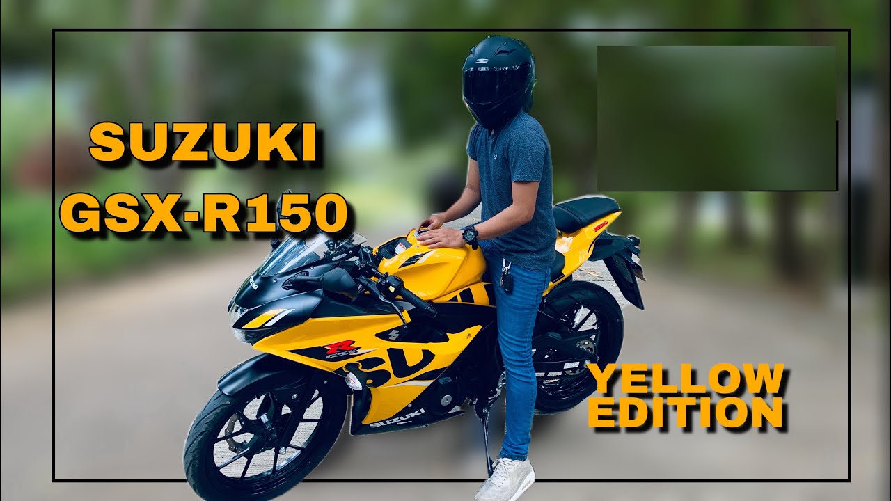 2019 Suzuki GSX-R150 Yellow Edition