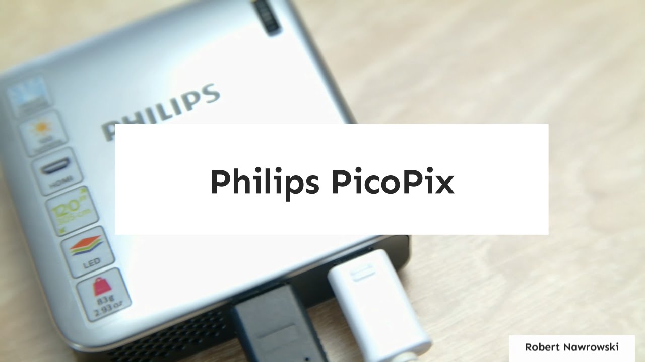 Philips PicoPix 4010 Projektor Recenzja PL Test Opinia Review | Robert Nawrowski
