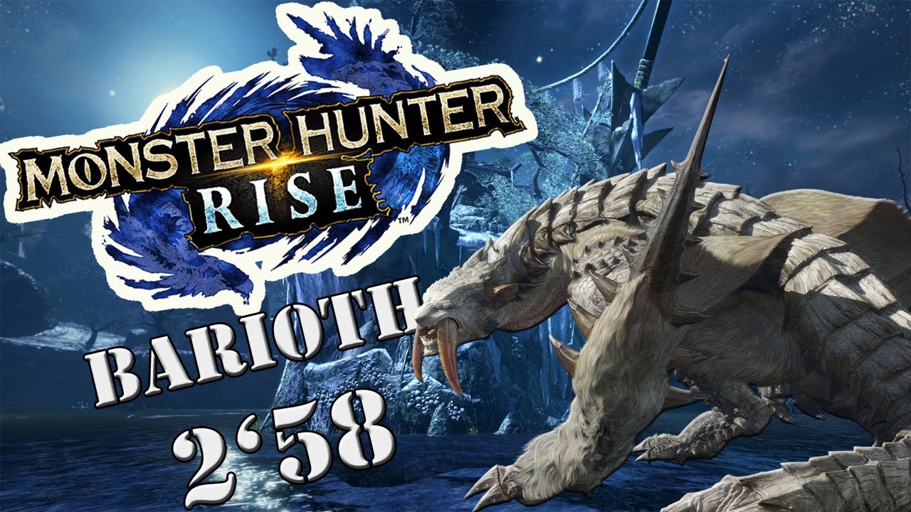 MH Rise | Barioth in 2'58 Solo (Slay) | Bogen/Bow | Speedrun