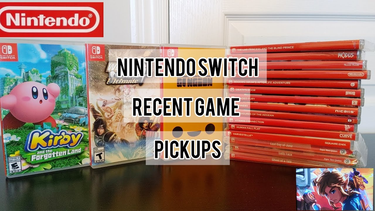 Recent Game Pickups: End Of Month Haul Nintendo Switch Games