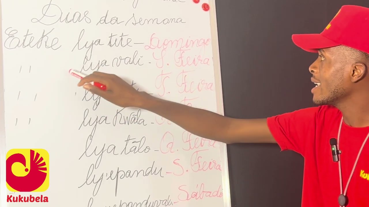 Conheça os dias da semana em UMBUNDU #angola #umbundu