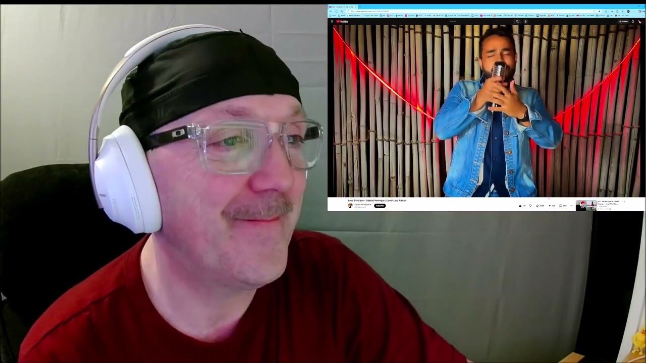 1st Time Reaction to Gabriel Henrique - Love By Grace