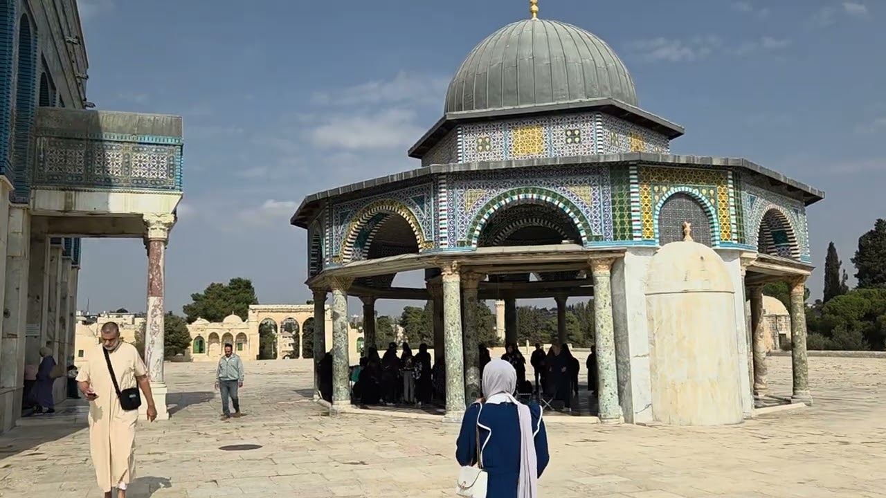 اذان الظهر في المسجد الأقصى 22جمادى الأولى1447