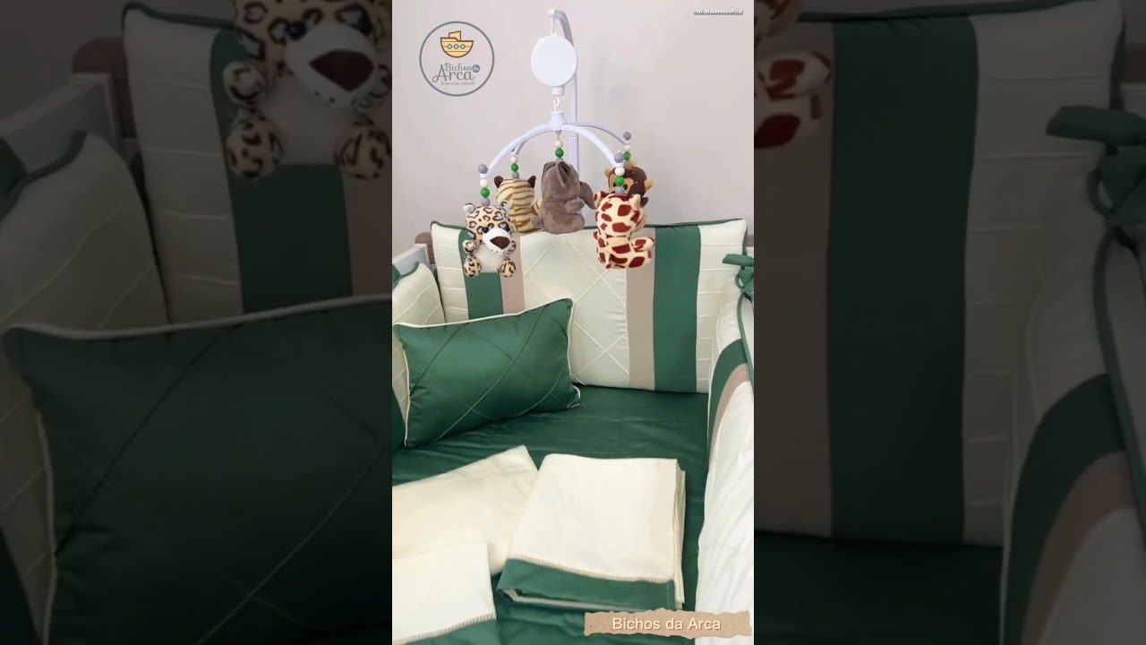 Decora&ccedil;&atilde;o Quarto De Beb&ecirc; Safari Verde