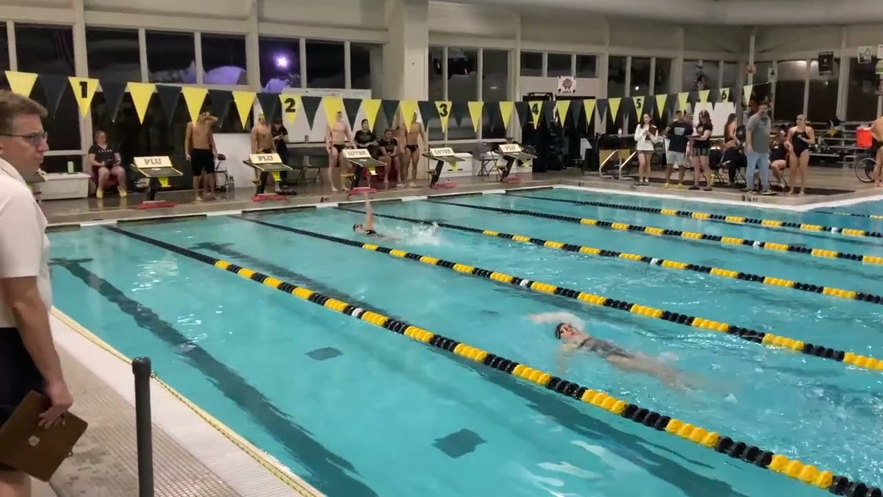 PLU Swim Highlights vs. Pacific