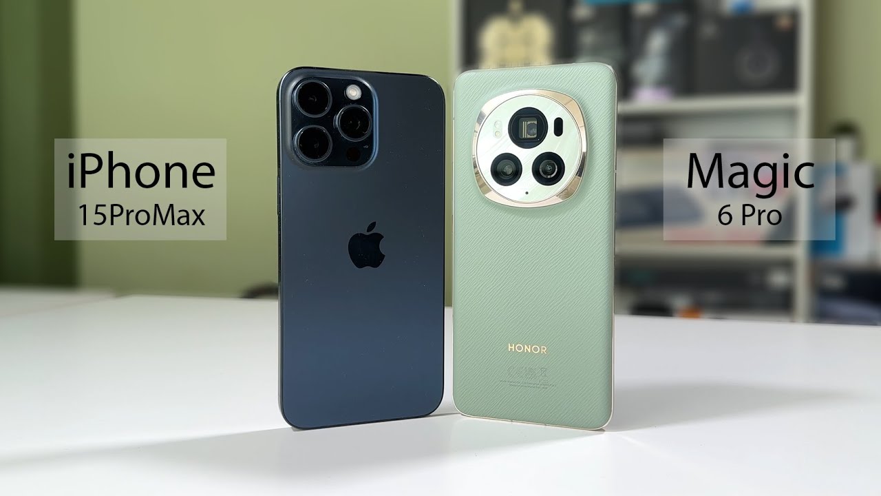 iPhone 15 Pro Max vs Honor Magic 6 Pro | ¿Cuál escogerías tú?