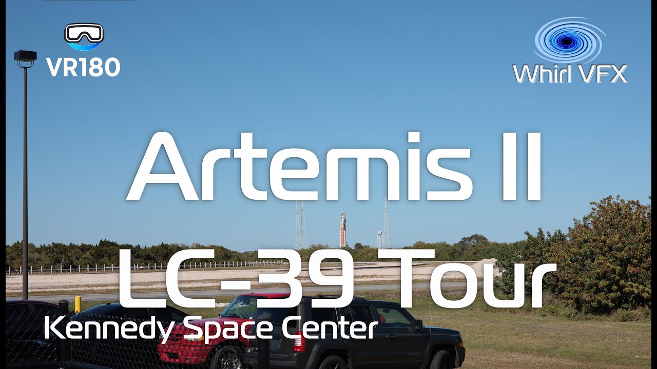Narrated Tour: Artemis II | Launch Complex 39 Gantry in VR180 8K 3D | Kennedy Space Center