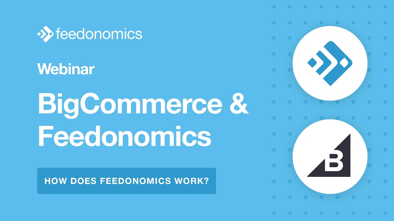How Does Feedonomics Work? | BigCommerce & Feedonomics Webinar