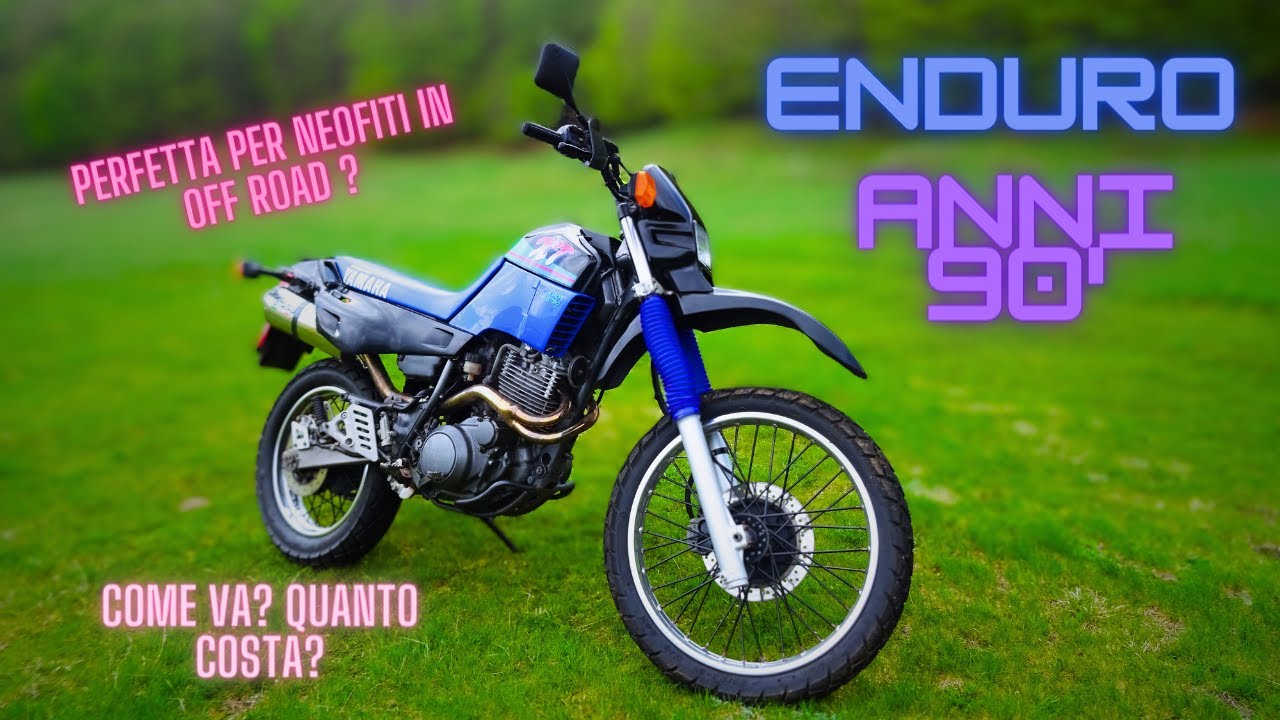 Perchè non l'ho fatto PRIMA?  In enduro con YAMAHA XT 600 del '93