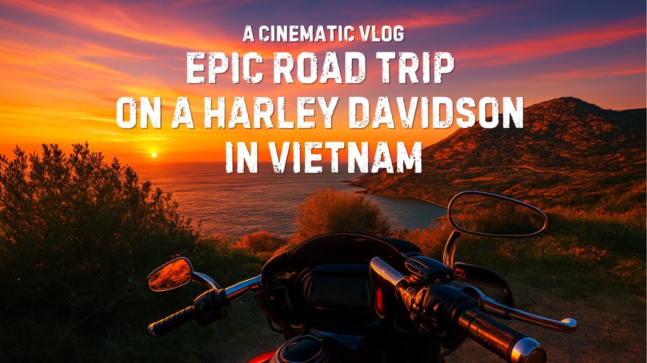 Egyptian on a Harley Davidson Riding Vietnam’s Coastal Roads from Saigon to Mũi Né to Ninh Thuận