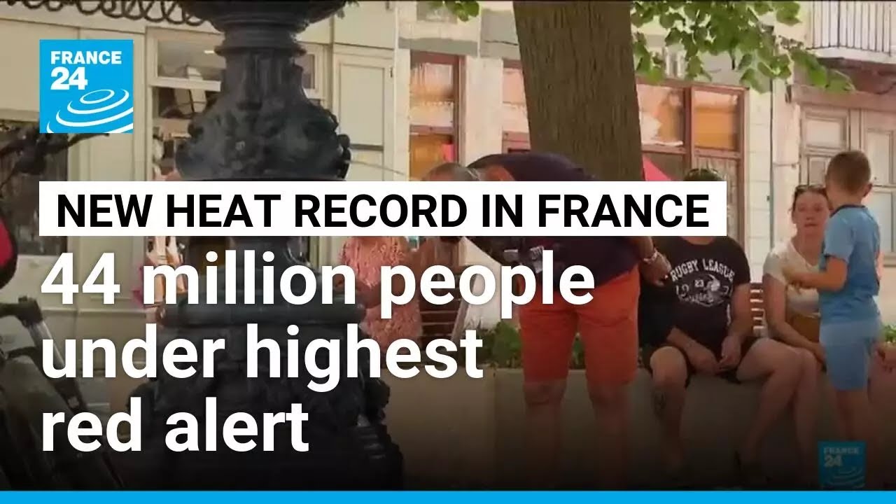 France experiences its hottest day since measurements began in 1947 &bull; FRANCE 24 English