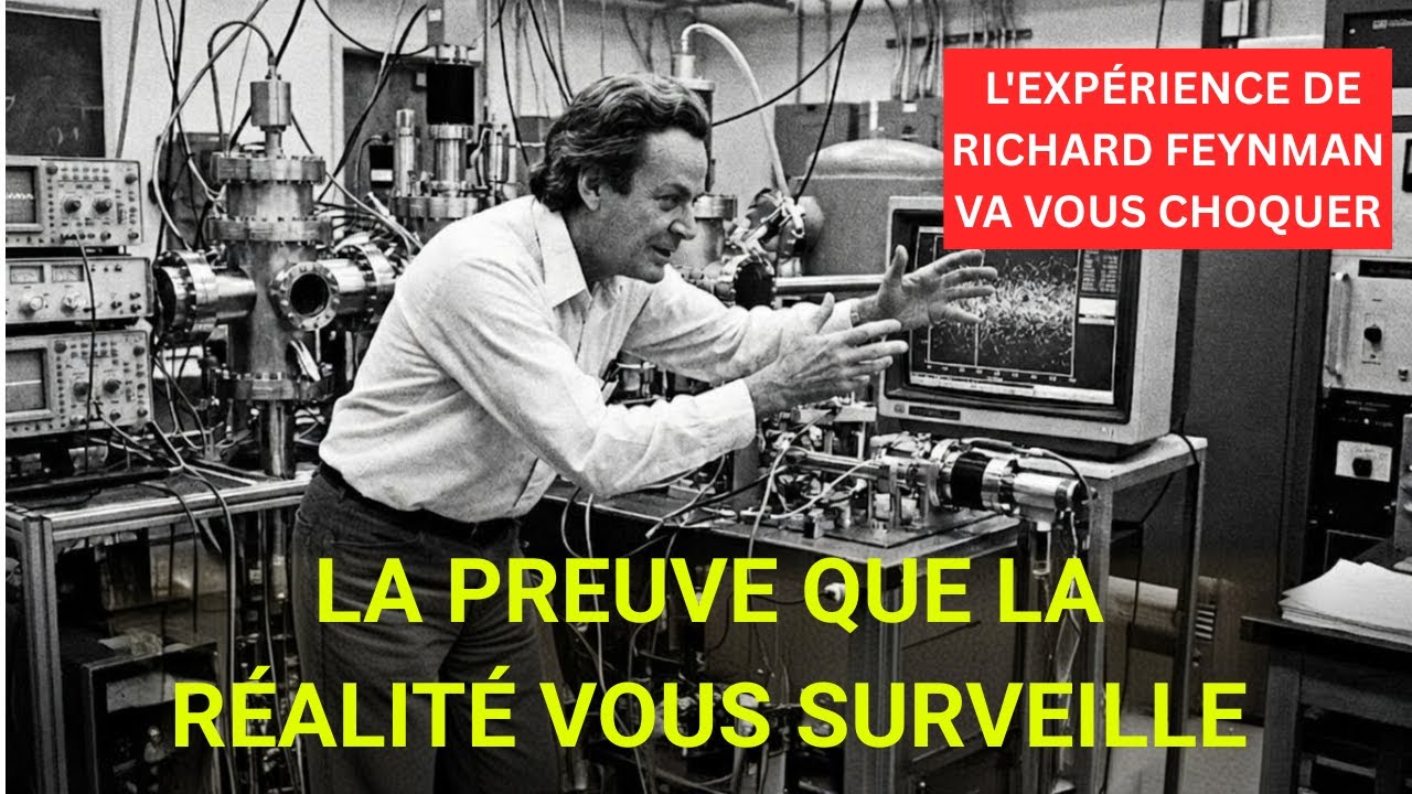 L'Expérience qui PROUVE que la Réalité Vous Surveille : RÉVÉLATION DE RICHARD FEYNMAN