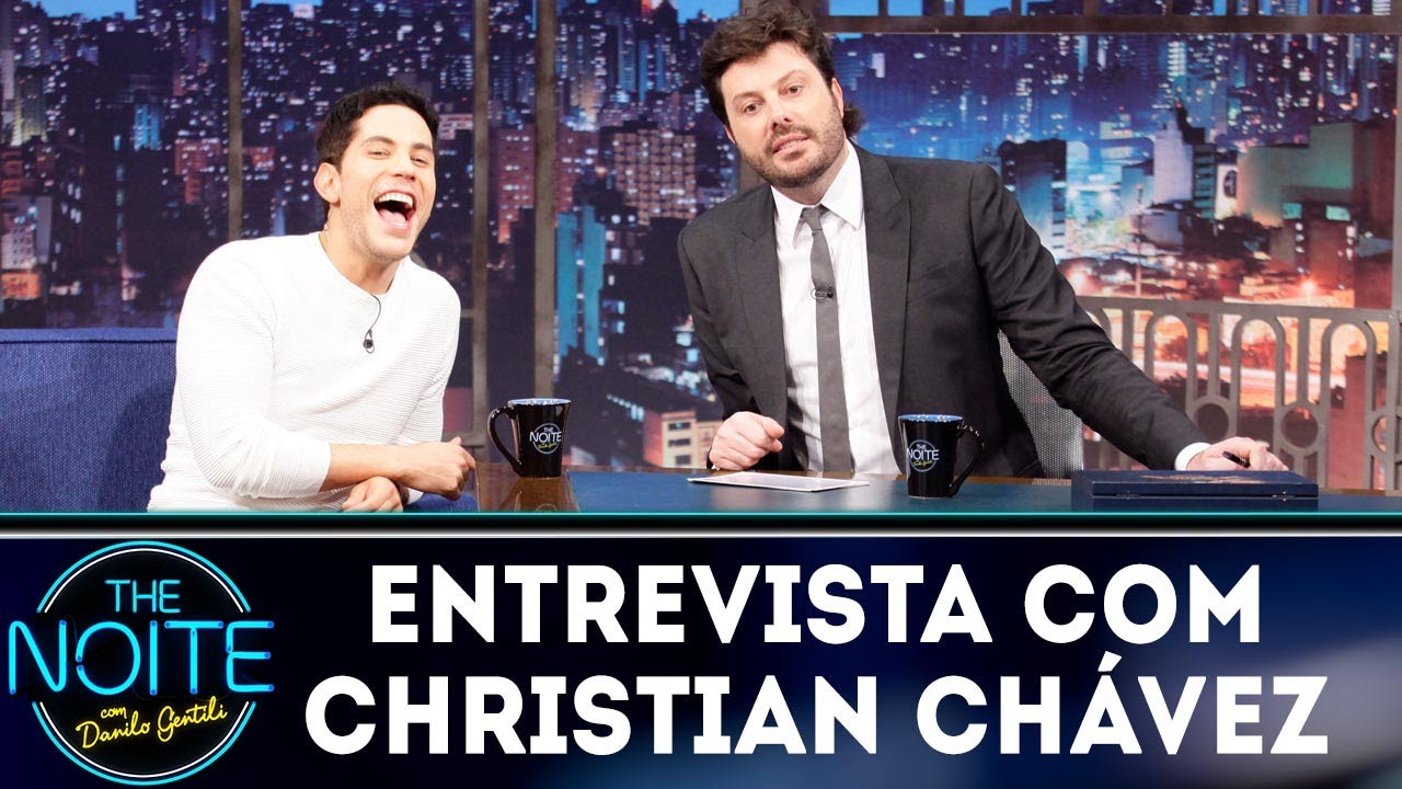 Entrevista com Christian Chávez | The Noite (10/10/18)