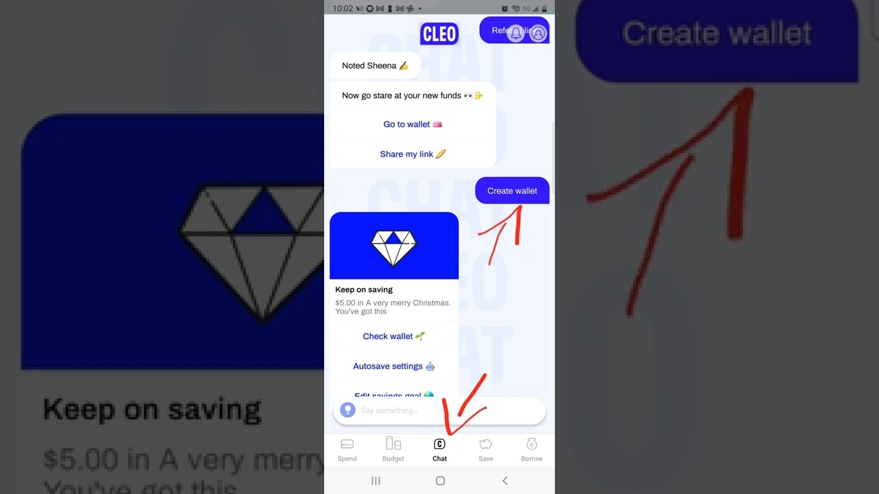 Cleo App- Make $5 To Sign Up And $5 Per Referral Free- United States Only