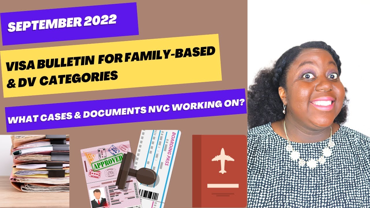 September 2022 Visa Bulletin | DV Category | NVC Latest Case Processing Update | Ita's Corner