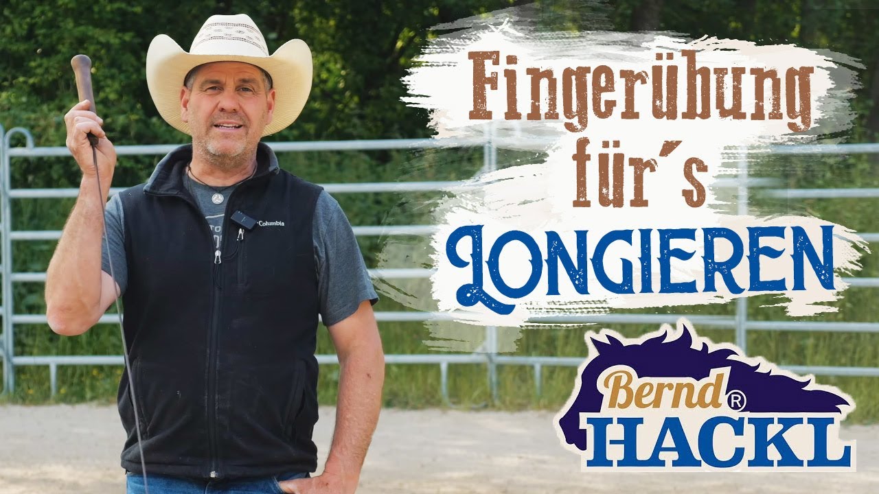 Finger&uuml;bung f&uuml;r's Longieren | Bernd Hackl erkl&auml;rt! 🐴