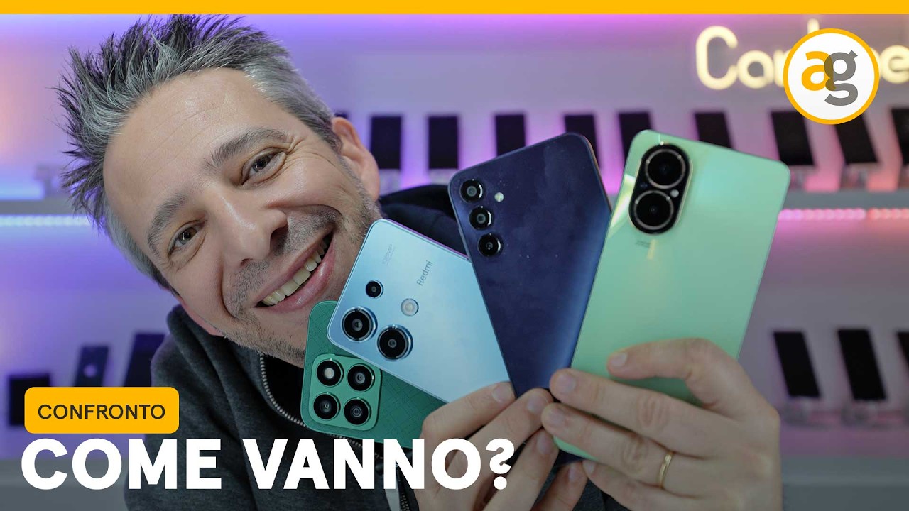 I MIGLIORI SMARTPHONE A MENO DI 199€ Realme C67, Galaxy A15, Redmi Note 13, Honor X8b