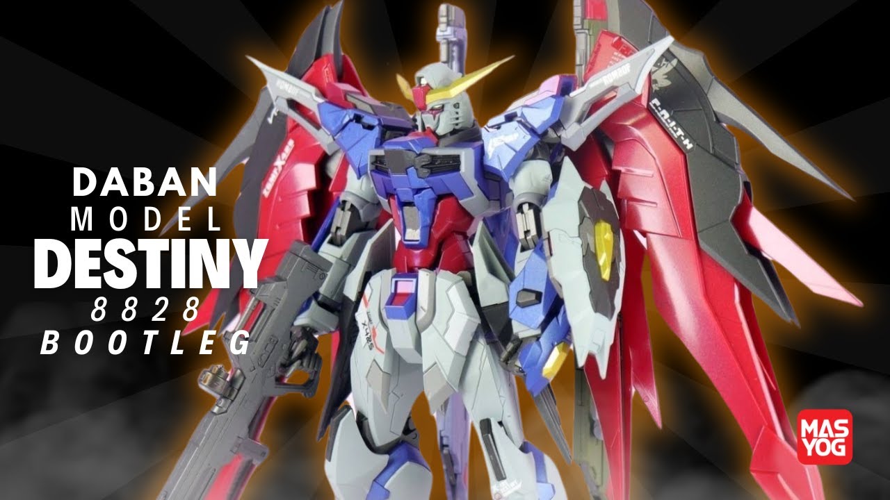 DESTINY GUNDAM BOOTLEG BANYAK AKSESORISNYA!!  |  DABAN MODEL 8828 NI BOSS....