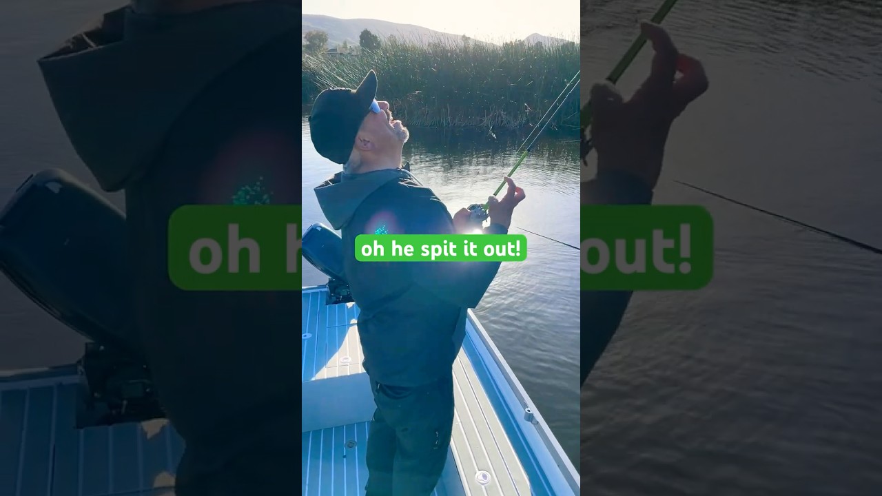 The lips that got away! #bassfishing #tinyboat #fishing #drbass