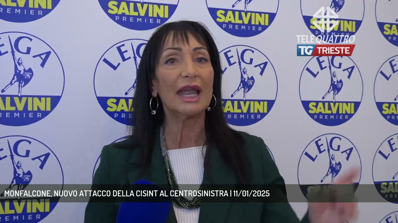 MONFALCONE, NUOVO ATTACCO DELLA CISINT AL CENTROSINISTRA | 11/01/2025